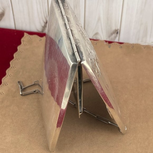 Vintage exceptional 1920's Handmade Ladies Sterling Silver Dance Purse - Picture 4 of 13